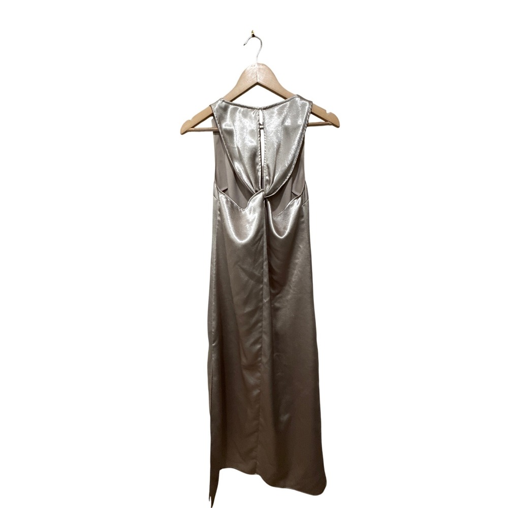 REISS Lottie Metallic Maxi Dress Size 6 New with Tags - Picture 9 of 12